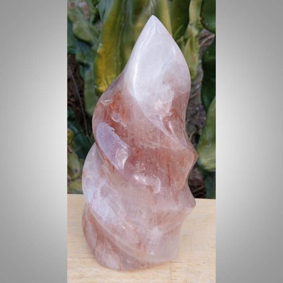 🔥LAST DAY! hematoid / fire quartz FLAME stone rock crystal GROUNDING 02 - Picture 4 of 6